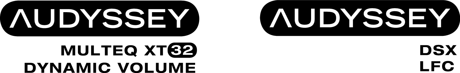 Logo AudysseyMultEQ XT32 DSX LFC